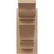 Ekena Millwork 5 1/2-in W x 12-in D x 12-in H Balboa Trad Rough Cedar Woodgrain TimberThane Outlooker, Primed Tan OUTUR055X12X12BOA04RCPR - alternate 4